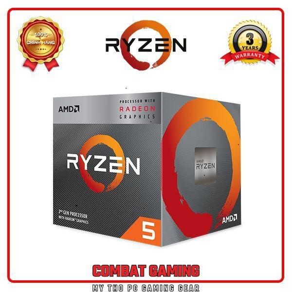 Bộ Vi Xử Lý AMD RYZEN 5 3400G BOX- Hàng Chính Hãng