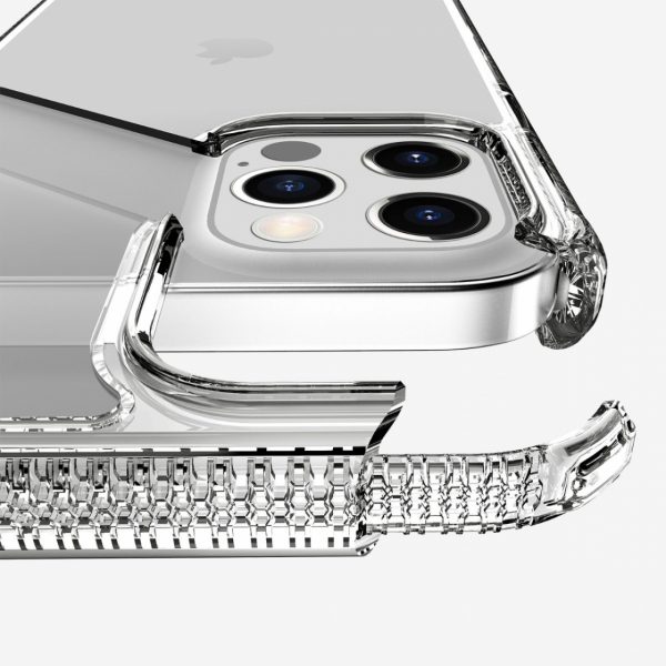 ỐP LƯNG KHÁNG KHUẨN ITSKINS SUPREME CLEAR DROP SAFE IPHONE 12/12PRO/12PROMAX - Hàng Chính Hãng