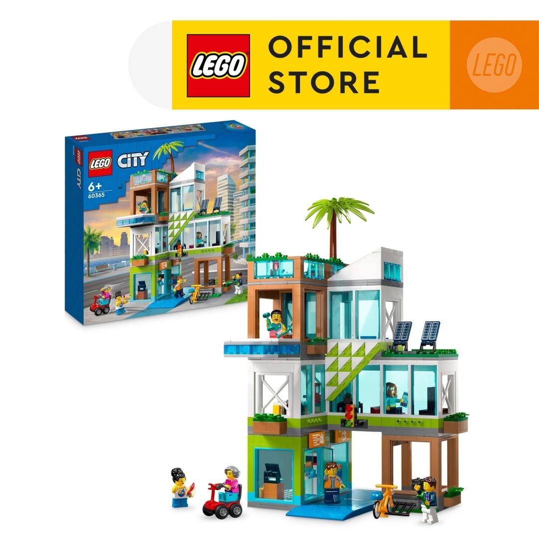 LEGO City 60365 Đồ chơi lắp ráp Căn hộ thành phố (688 chi tiết)