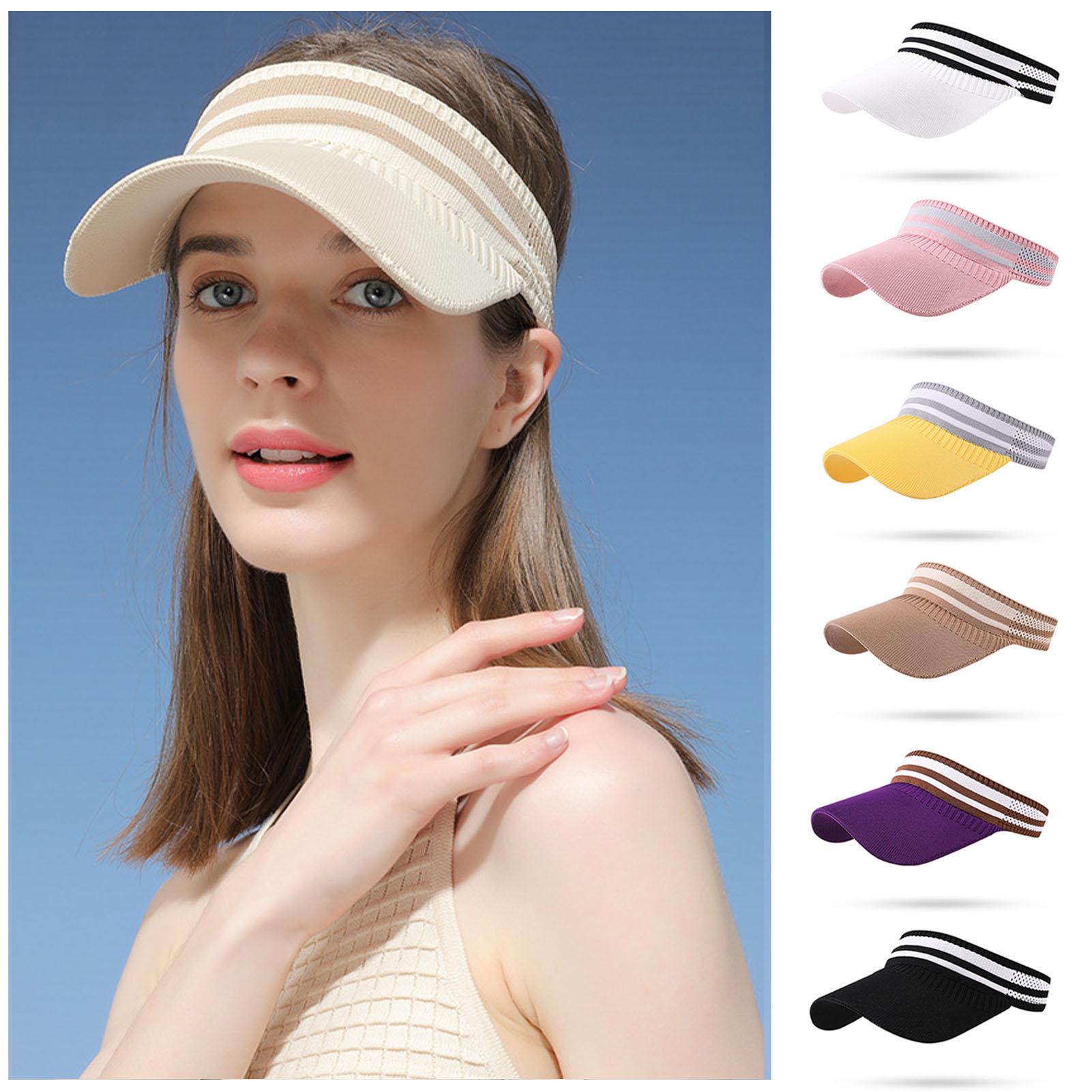 Mũ rộng vành chống nắng, dây đeo có thể điều chỉnh, dùng để chơi golf, tennis