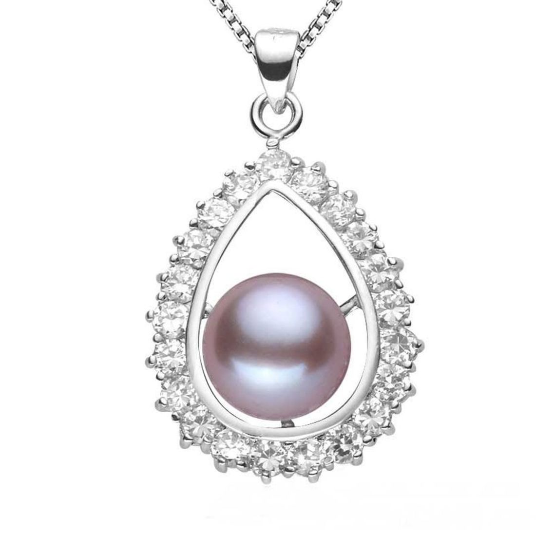 Mặt Dây Chuyền Ngọc Trai Nước Ngọt Thiên Nhiên Cao Cấp - Mắt Ngọc - Trang Sức Cô Tấm - PEARL EYES - CTJ2810
