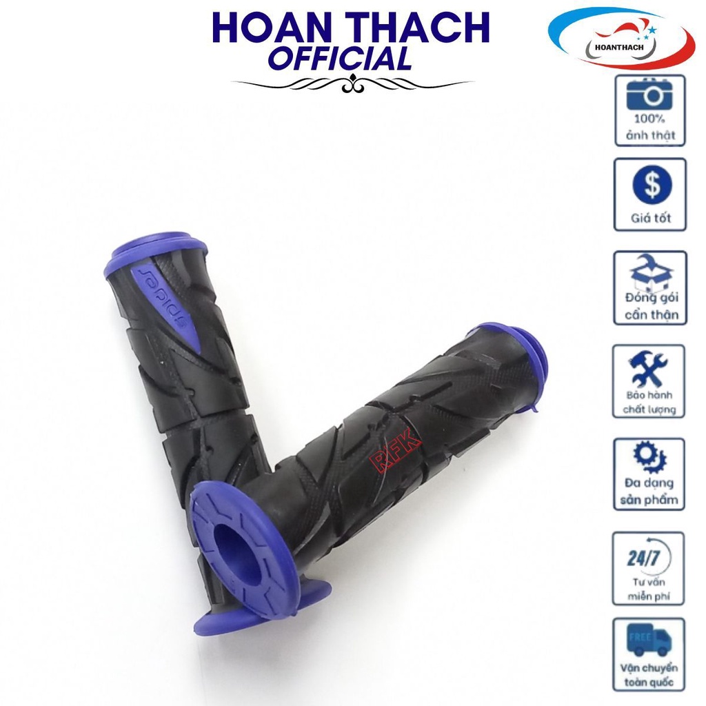 Cặp bao tay SPIDER màu xanh dương  SP001901 dành cho xe máy