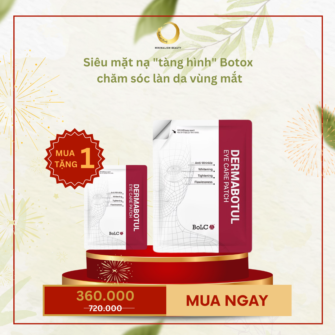 Mặt nạ mắt Bolca Dermabotul Eye care Patch