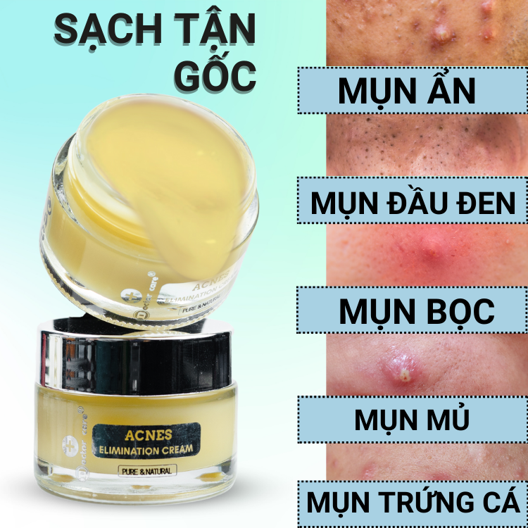 Kem giảm Mụn ẩn ,Mụn đầu đen cho da dầu Doctor Care 