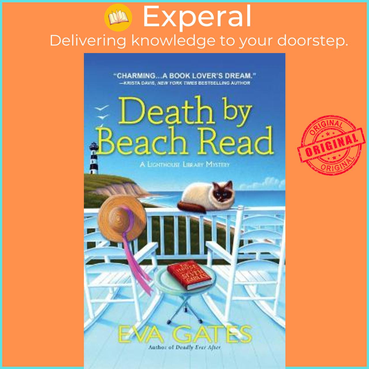 Sách - Death By Beach Read by Eva Gates (US edition, paperback)
