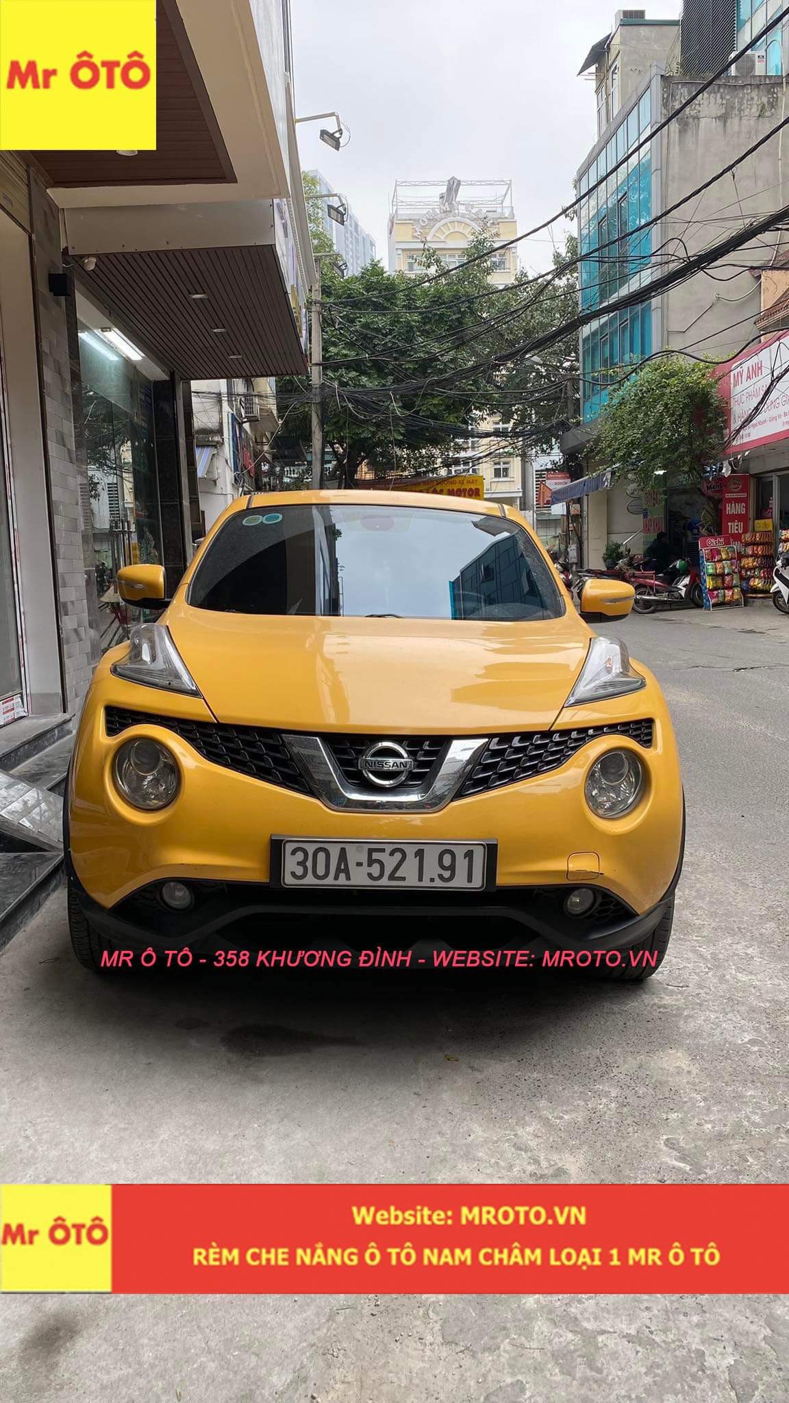 Rèm Che Nắng Xe Nissan Juke Hàng Loại 1 MR Ô TÔ