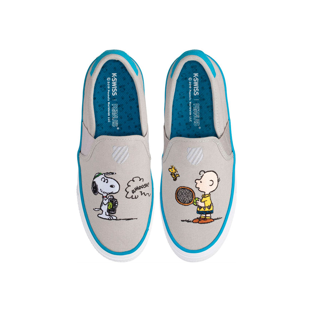 Giày K-swiss Court Vulc Slip-on X Peanuts Gang 96591-085-M