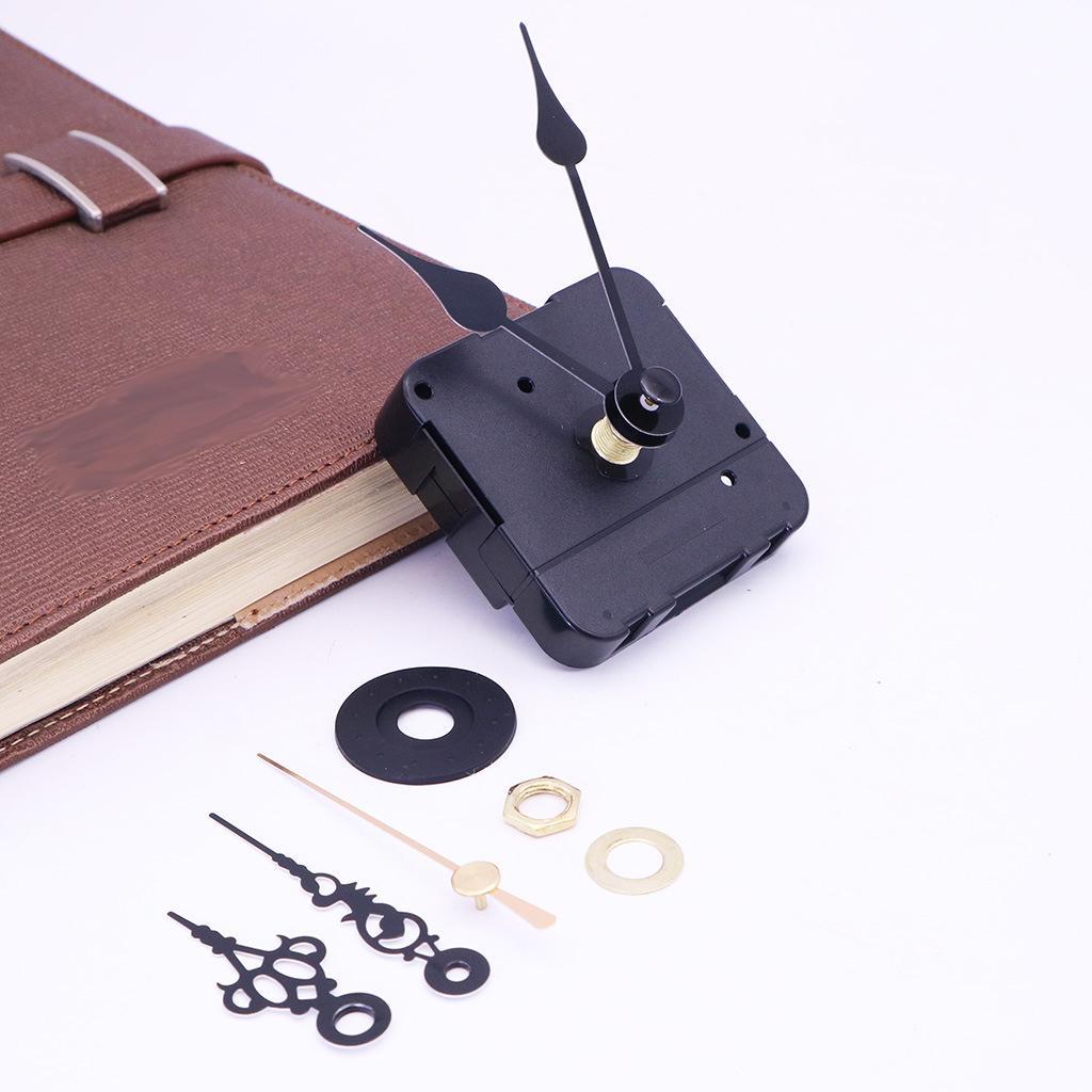 2x 1 Set Silent DIY Small Wall Clock Movement Repair Tool with 4 Long Pointers