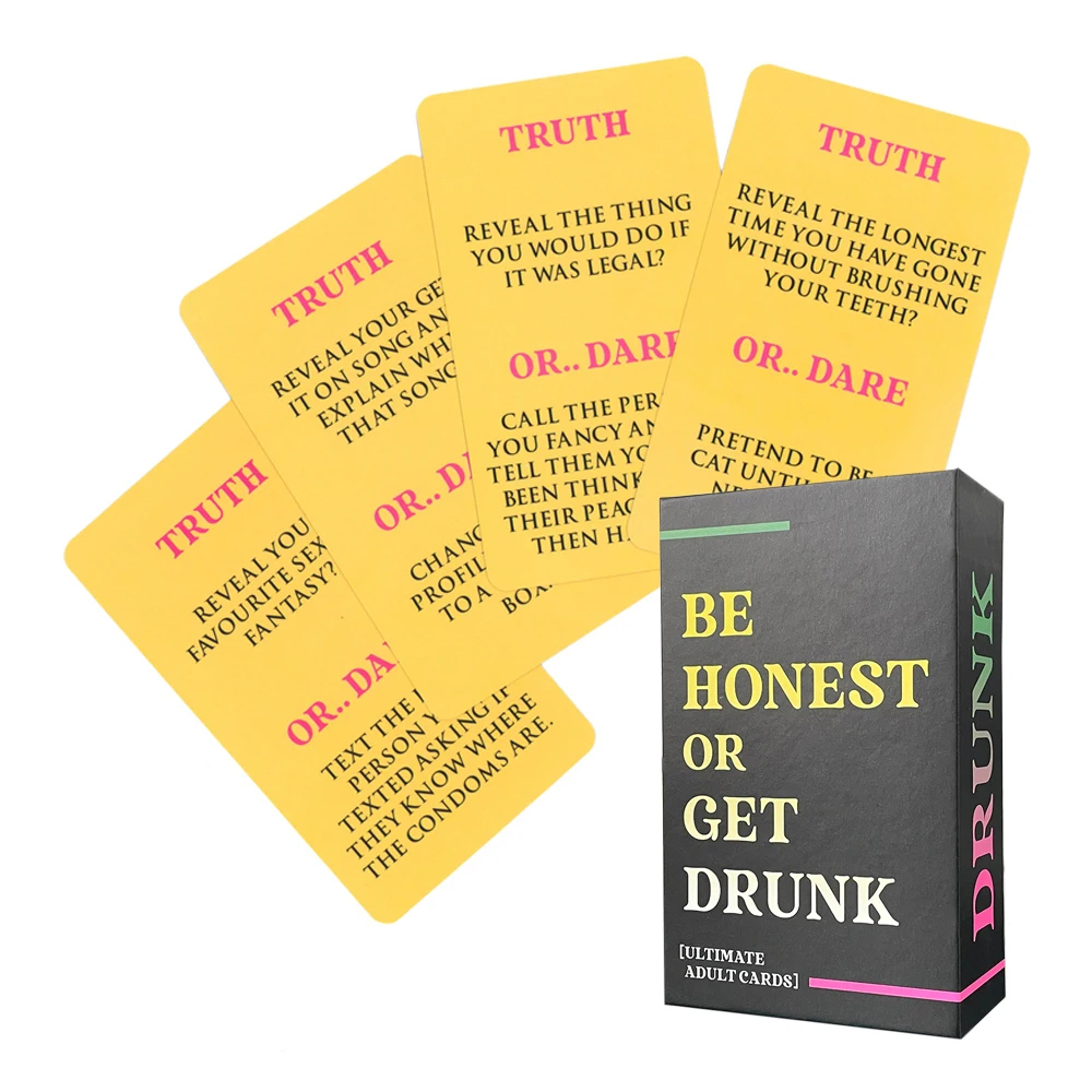 Bài Drinking Game Tiếng Anh Be Honest Or Get Drunk