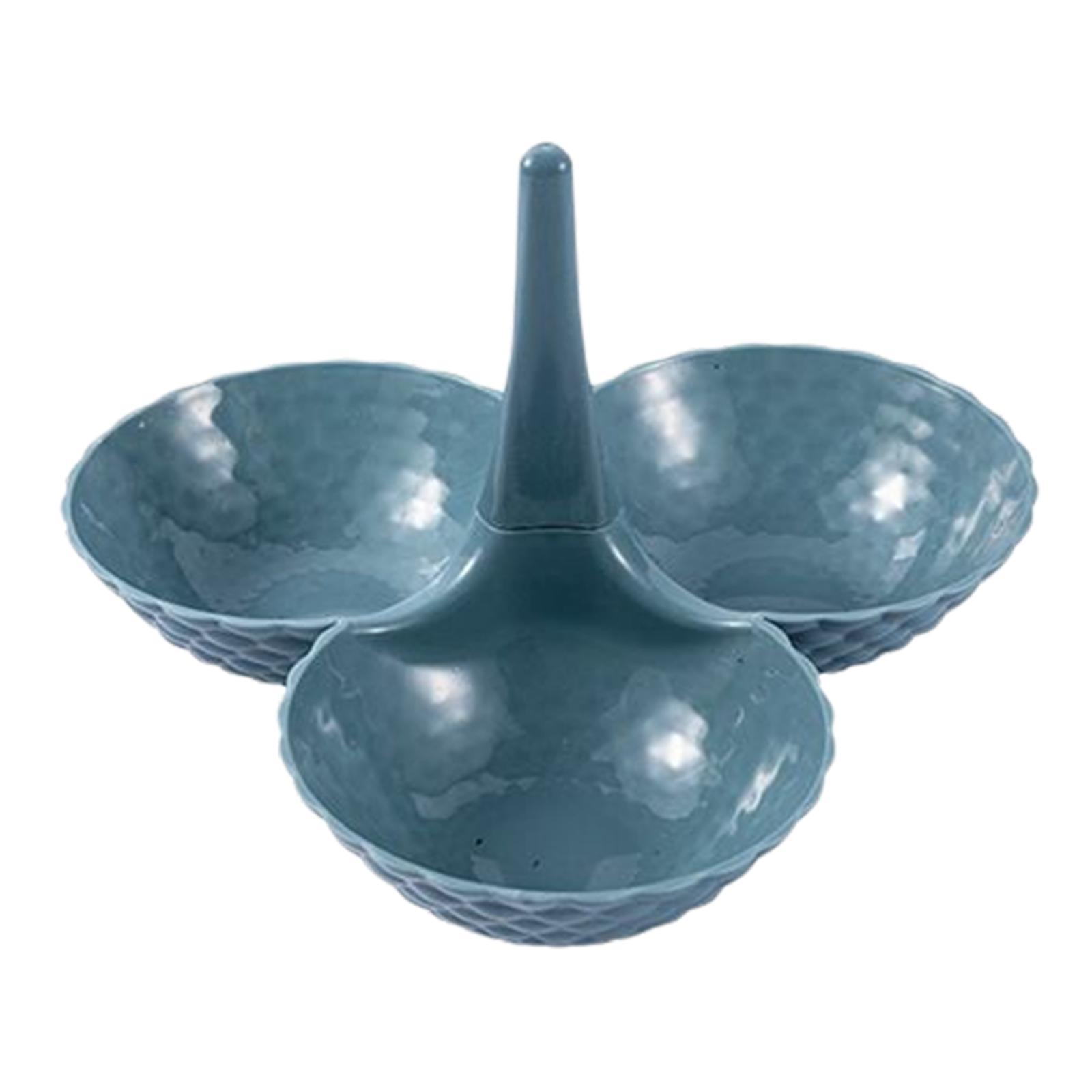 2x Fruit Tray Tea Snack Tray Cake Stand Superimposed Hotel Wedding Home