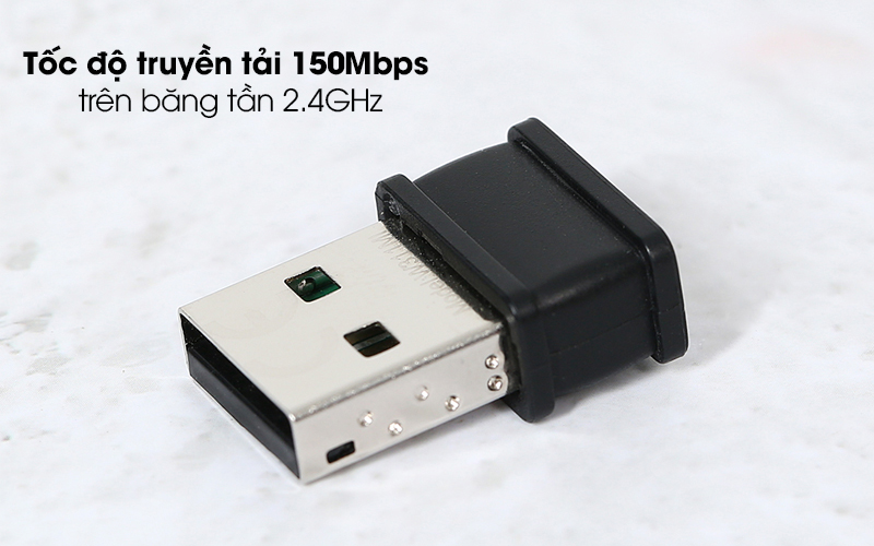 USB Wifi 150Mbps Tenda W311MI Đen - Hàng chính hãng