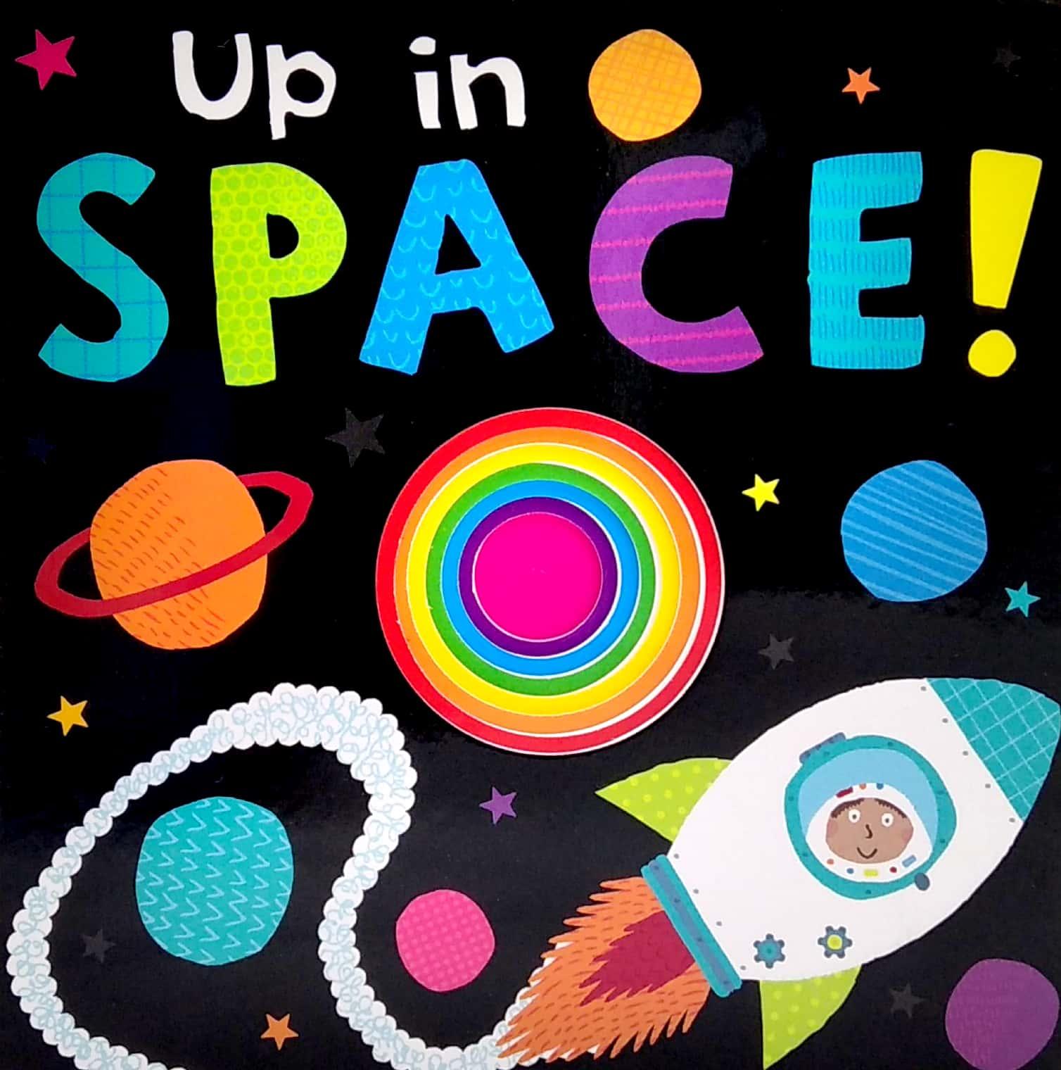 Die-cut Book - Up In Space!