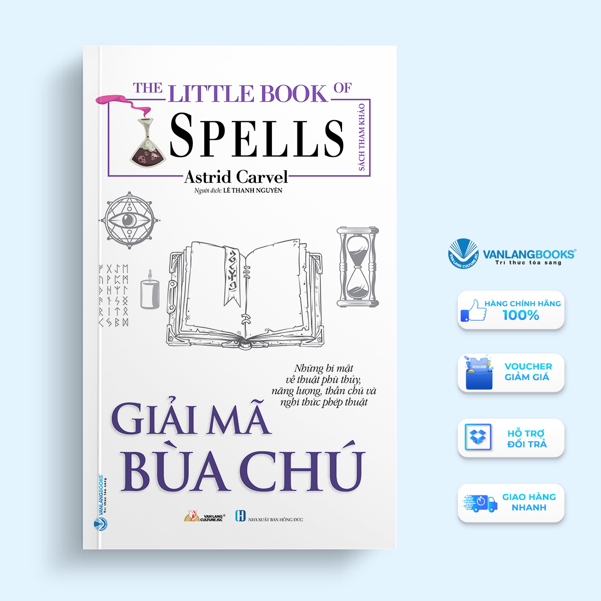 Combo 2 Cuốn Giải Mã Thuật Tiên Tri + Giải Mã Bùa Chú - Vanlangbooks