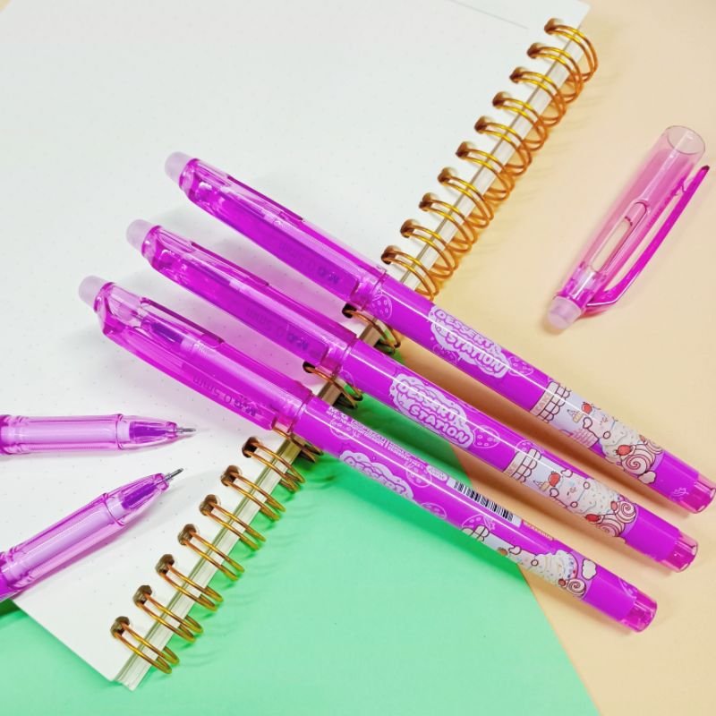 Hộp 12 Bút gel xóa được M&amp;G AKP182A7 nét 0.5mm - Mực tím