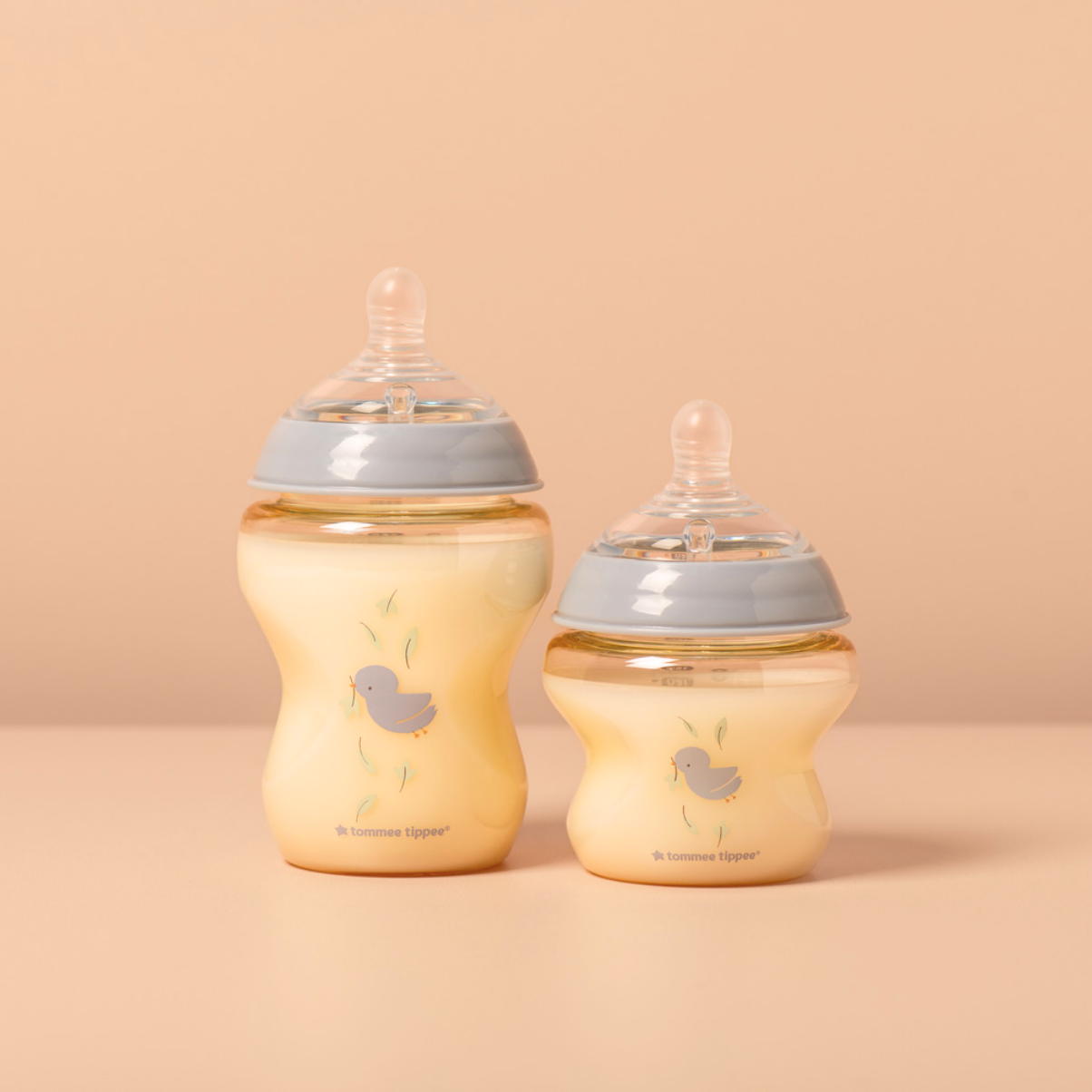 Bình Sữa PPSU Ty Siêu Mềm Tự Nhiên Tommee Tippee Natural Start (Bộ 1 Bình 260ml và 1 Bình 150ml)