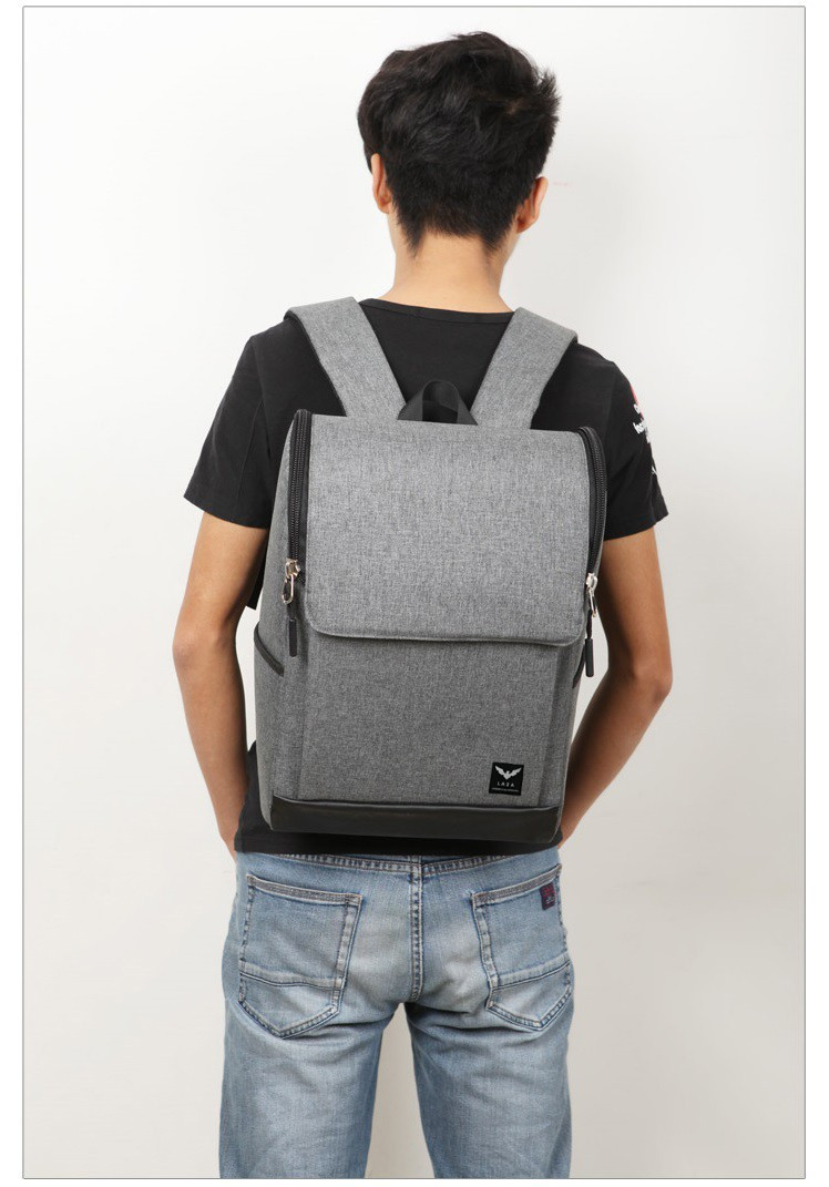 Balo Nam Hàn Quốc LAZA BL221 - Chính Hãng Phân Phối 8