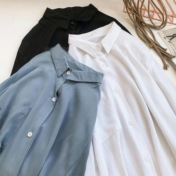 Đầm tay dài phối nút thiết kế thanh lịch hợp thời trang