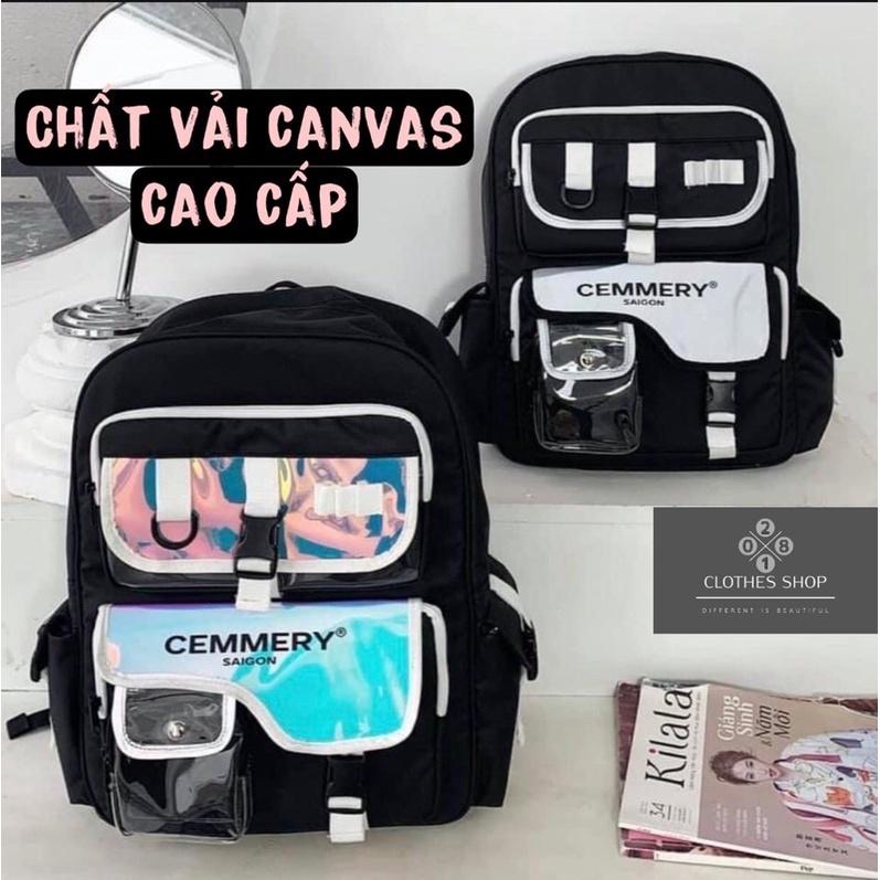 Balo Cemery Saigon Hologram Backpack 2810 Clothes Shop Balo Cemery Phản Quang Đi Học Đi Chơi Ulzzang Unisex