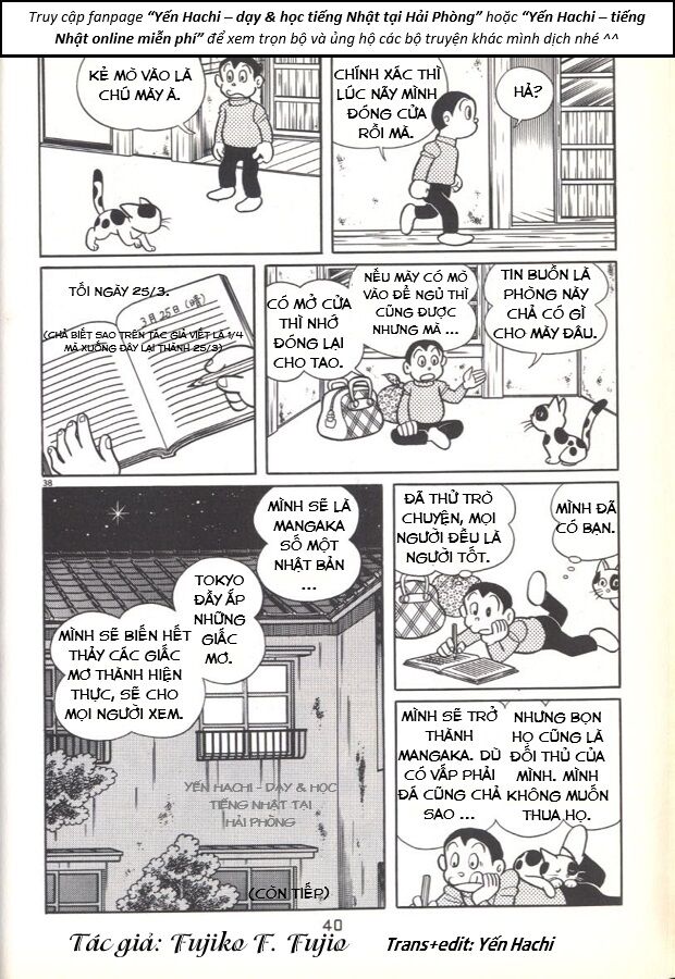 tuyển tập truyện ngắn của tác giả doraemon chapter 20 38