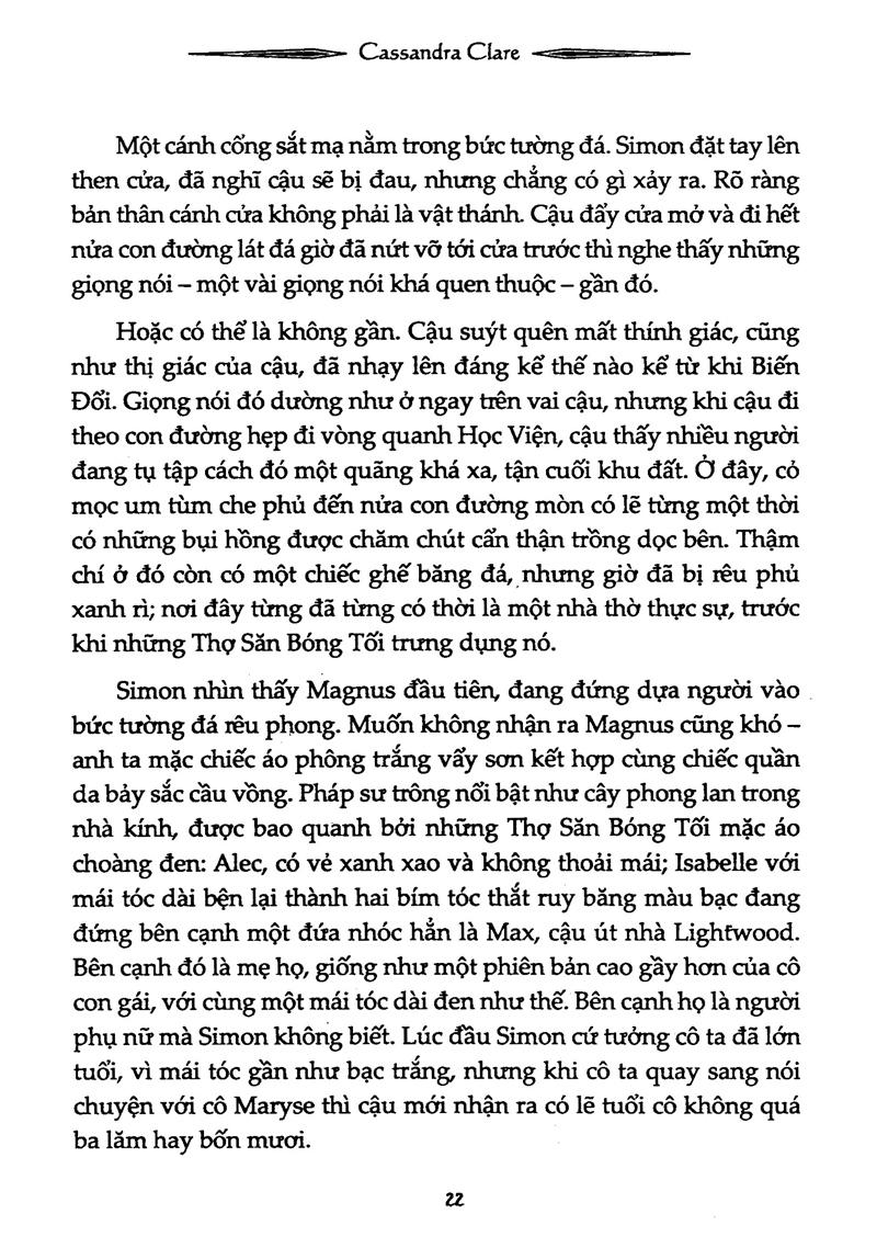 Phần 3 Series Vũ Khí Bóng Đêm: Thành Phố Pha Lê (Tái Bản)