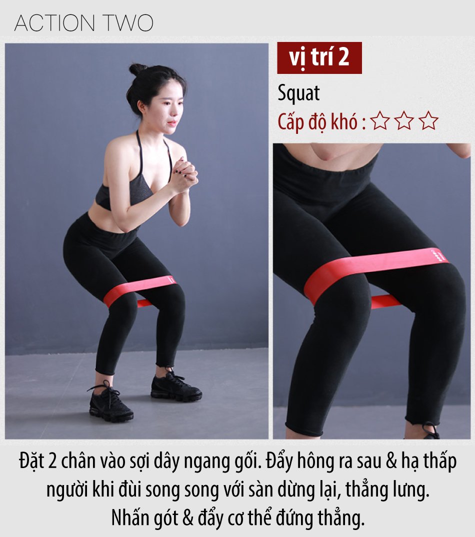 Dây đàn hồi mini band,Bộ 5 dây đàn hồi tập gym tập yoga dây đàn hồi kháng lực cao cấp, dây đàn hồi tập thể dục BG hàng nhập khẩu