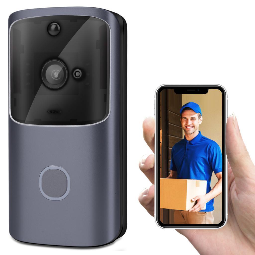 Wireless WiFi Video Doorbell 2-Way Talk Chime Security Bell