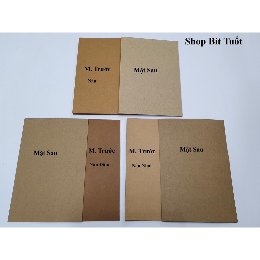 Giấy bìa cứng A4 làm thiệp handmade trang trí hộp quà định lượng 250 - 350gsm