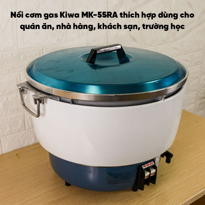 Nồi cơm gas Kiwa 10L MK-55RA - Hàng chính hãng