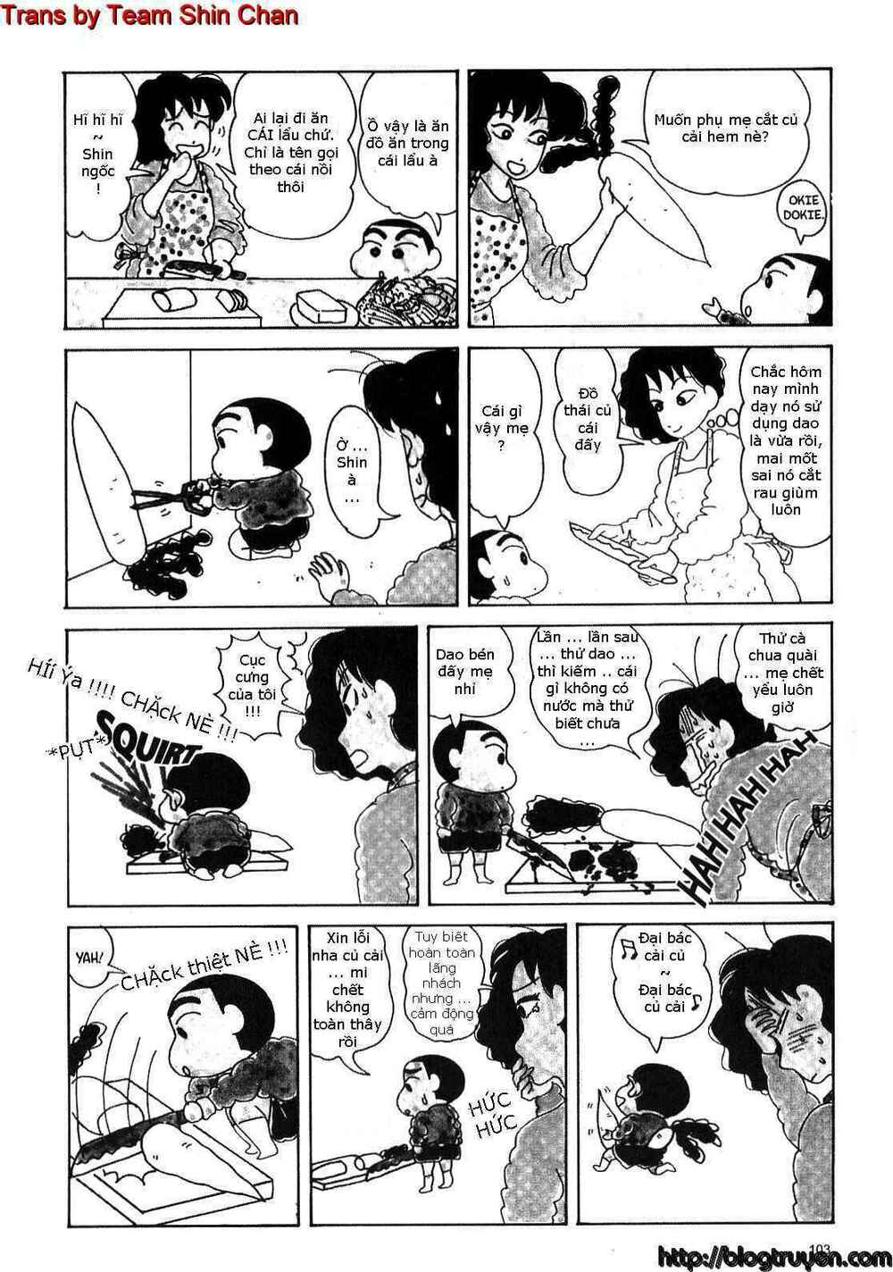 crayon shin-chan cậu bé bút chì chapter 3 105