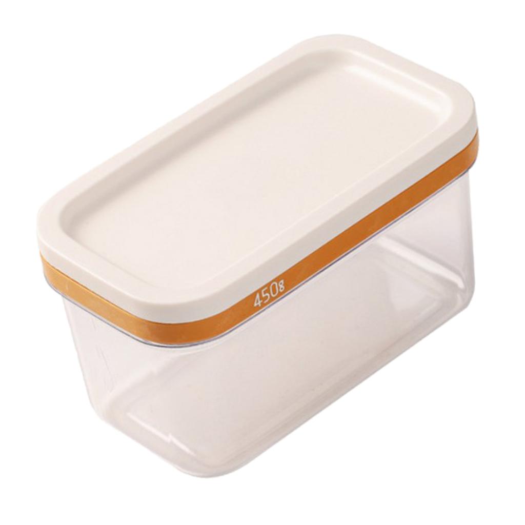 Butter Dish Box Holder Fridge Storage Lid Cutter Plastic Butter Dishes with Lids