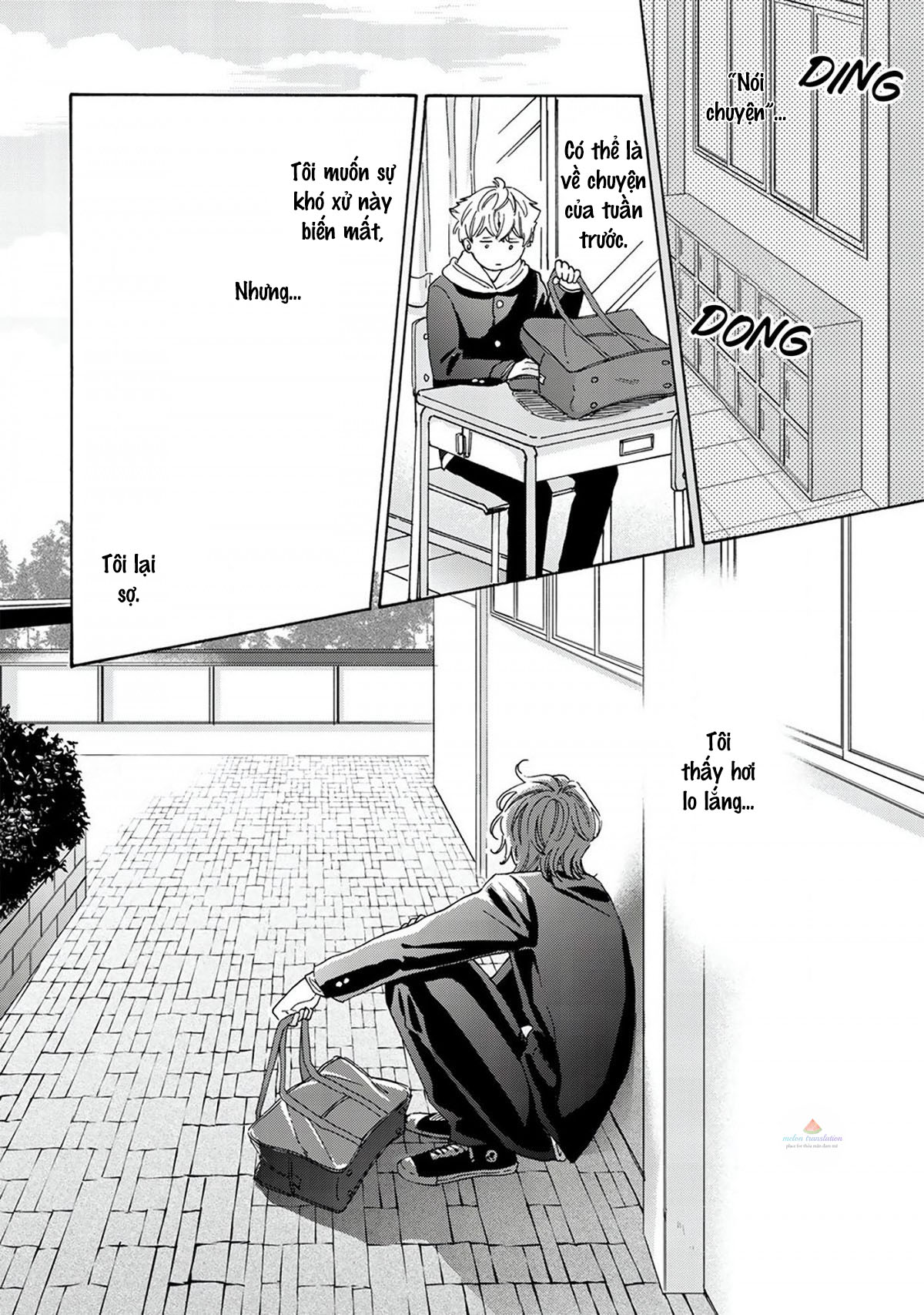 ngôi sao hạng nhất được vẽ bằng nụ hôn chapter 3 18