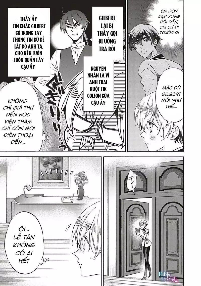 kẻ phản diện, cecilia silvie, không muốn chết, thế nên cô đã cải nam trang chapter 29 7