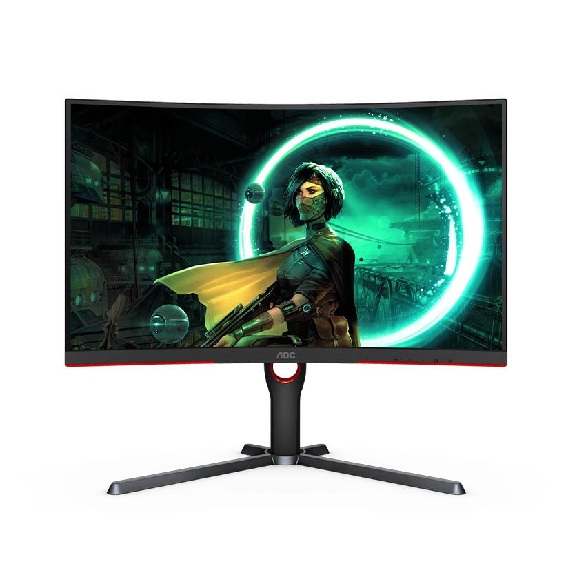 Màn hình AOC C27G3/74 (27 inch/VA/165Hz/1ms/300nits/HDMI+DP+Audio/Cong) - Hàng chính hãng