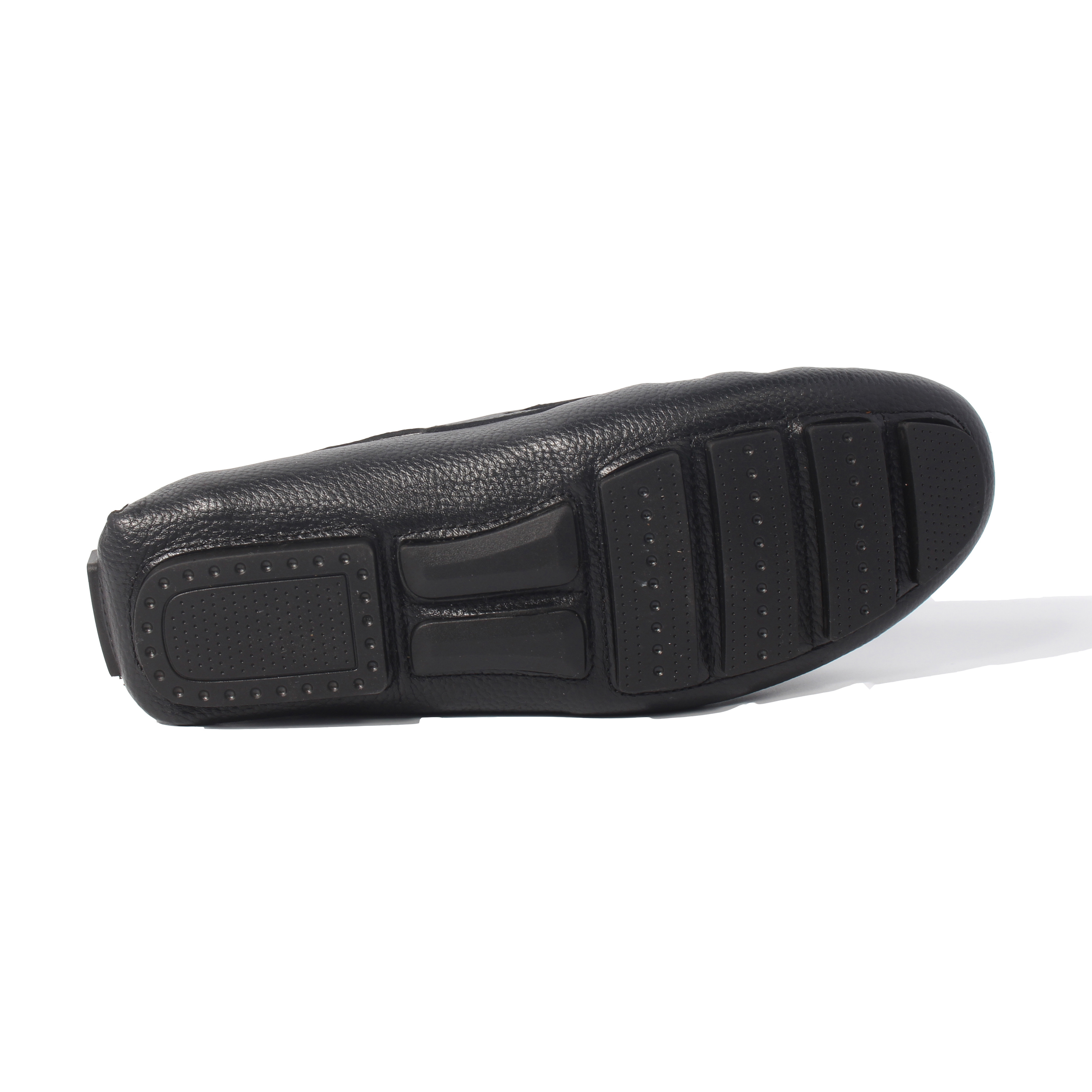 Giày Lười Da Nam BANULI C6ML1T0 - Da Bò Tumbled Siêu Mềm, Đế Khâu Moccasin Siêu Nhẹ