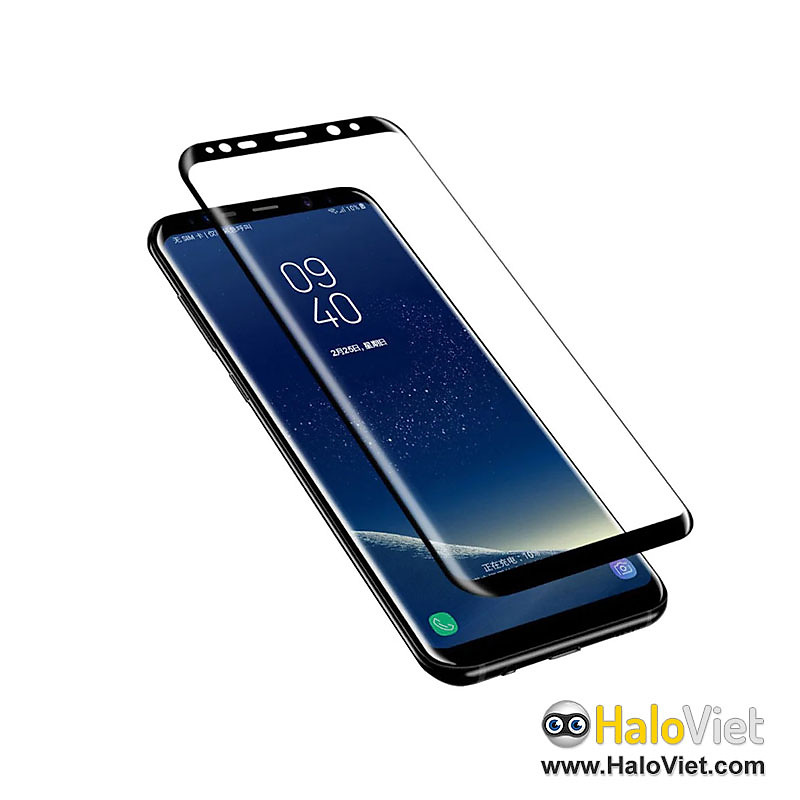 Miếng dán kính cường lực full màn hình cho Samsung Galaxy S7 Edge / S8 / S8 Plus / S9 / S9 Plus / Note 8 / Note 9 chất lượng cao