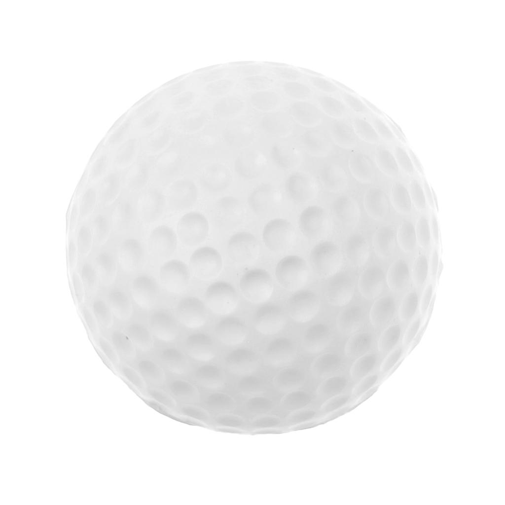 Set of 10 Golf Ball Training Practice Soft Foam Balls 42mm - Various Colors
