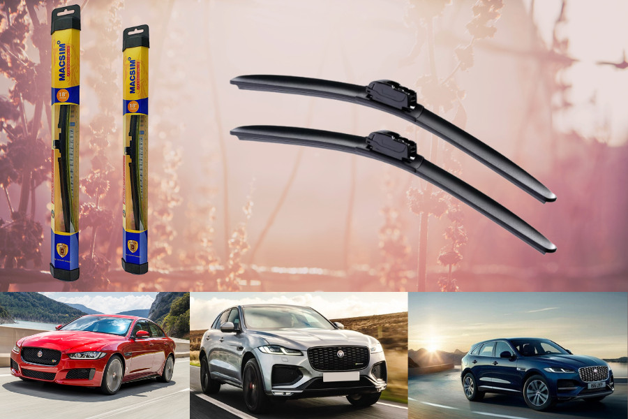 Combo bộ cần gạt nước mưa ô tô Nano Silicon Macsim cho xe Audi Q2L 2018