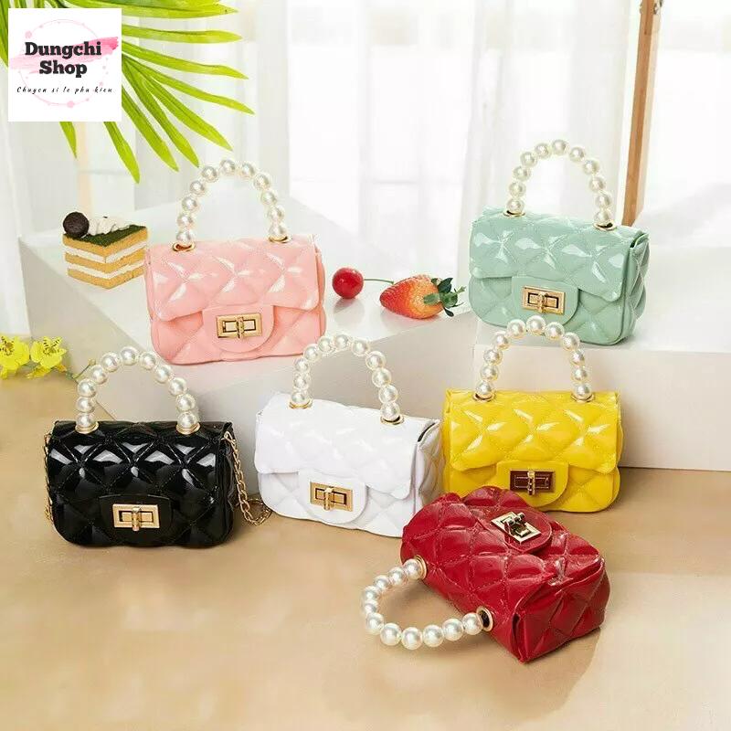 Túi đeo chéo mini quai ngọc TDC11