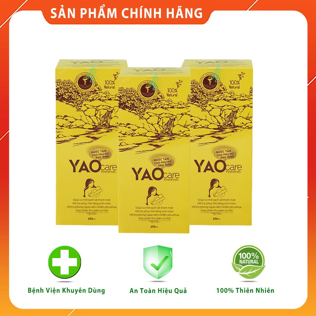 Nước thảo dược tắm gội cho mẹ sau khi sinh DK Pharma Yaocare Mama 250 ml