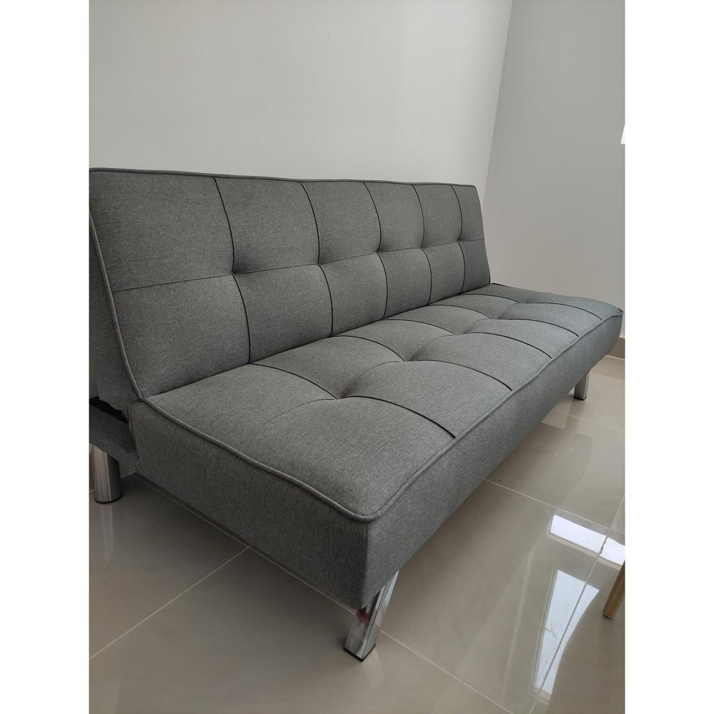 Sofa Giường. Sofa bed. Chân Inox. Cao cấp