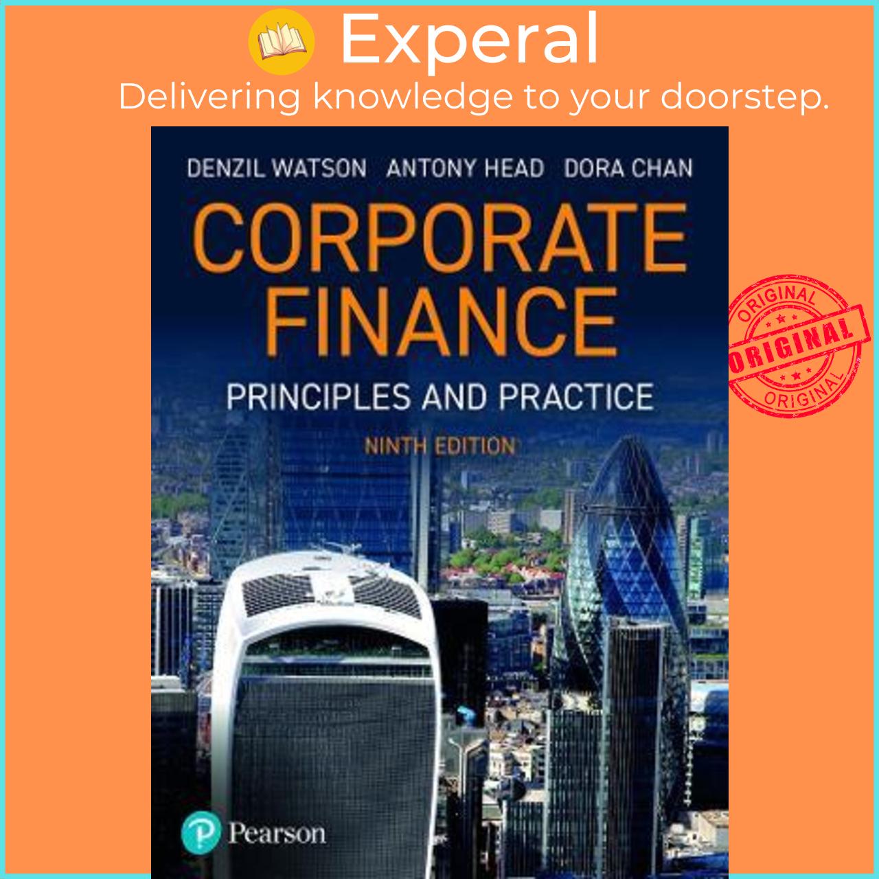 Sách - Corporate Finance: Principles and Practice by Denzil Watson (UK edition, paperback)