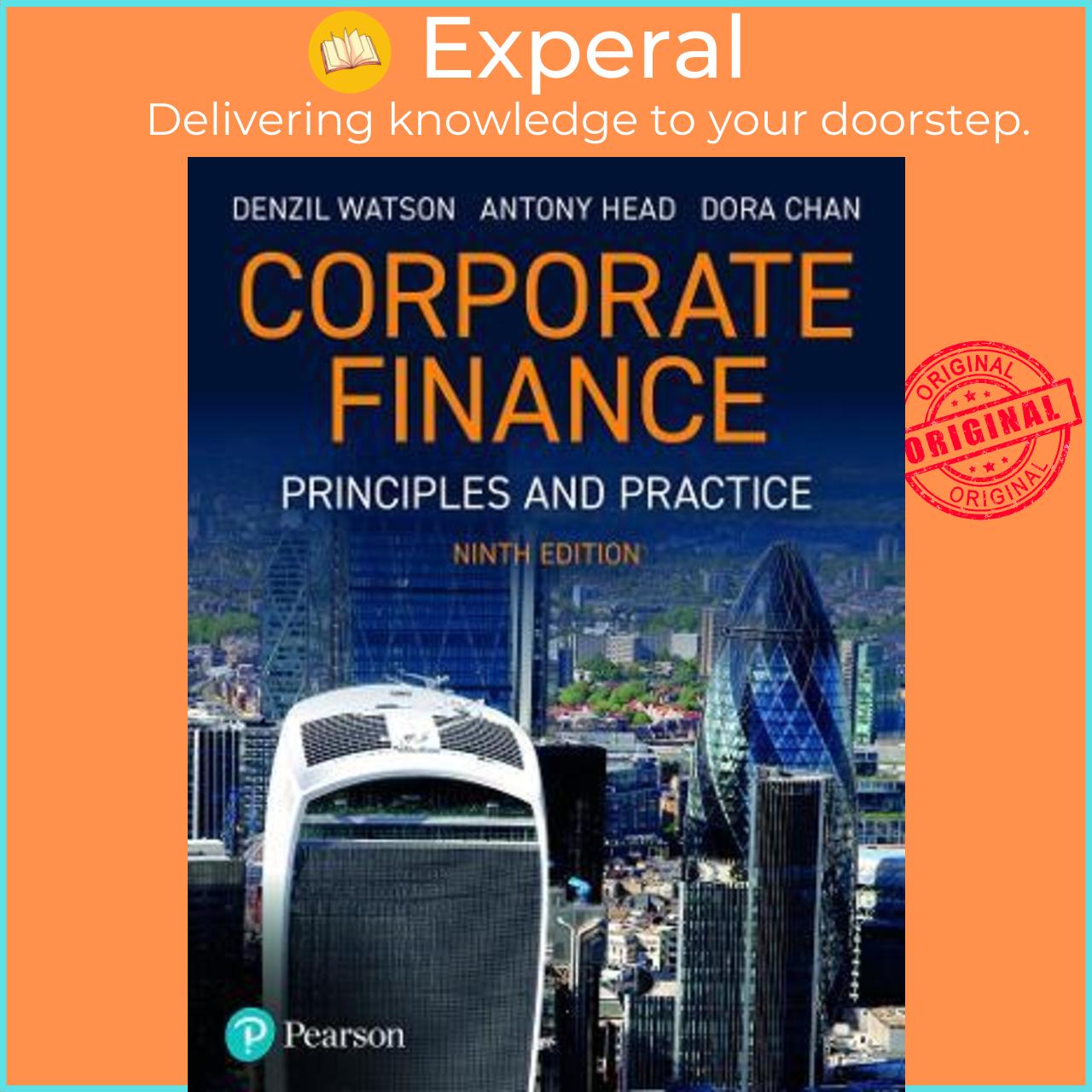 Sách - Corporate Finance: Principles and Practice by Denzil Watson