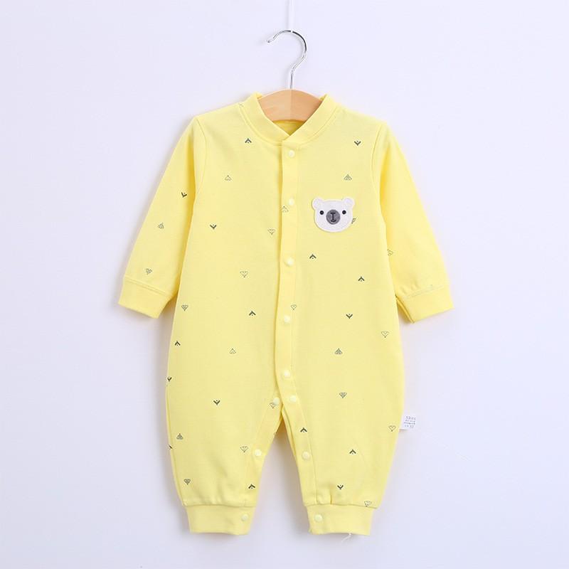 Body liền thân, bodysuit dài tay cotton cho bé trai và bé gái sơ sinh từ 3-12kg, hàng đẹp xuất Hàn KIZICIZY QATE13