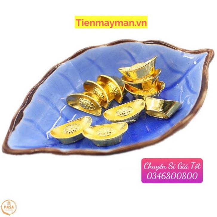 Combo 3 Thỏi vàng Thần Tài KIM NGUYÊN BẢO cỡ 2.8cm , phong thủy hút tài nạp lộc, giàu sang, no đủ...