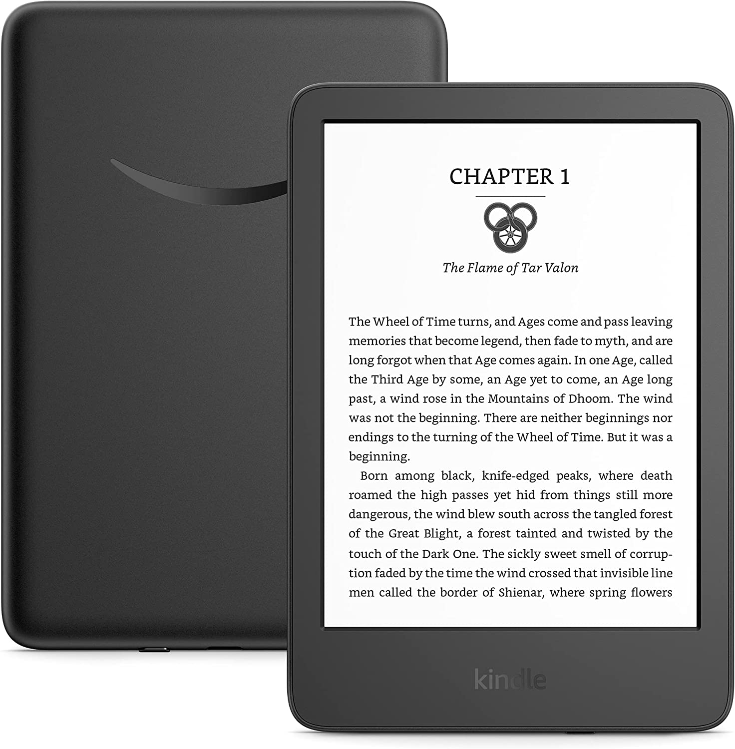 Máy đọc sách Amazon Kindle (2022) 16GB 6 inch Màu Đen - Hàng nhập khẩu