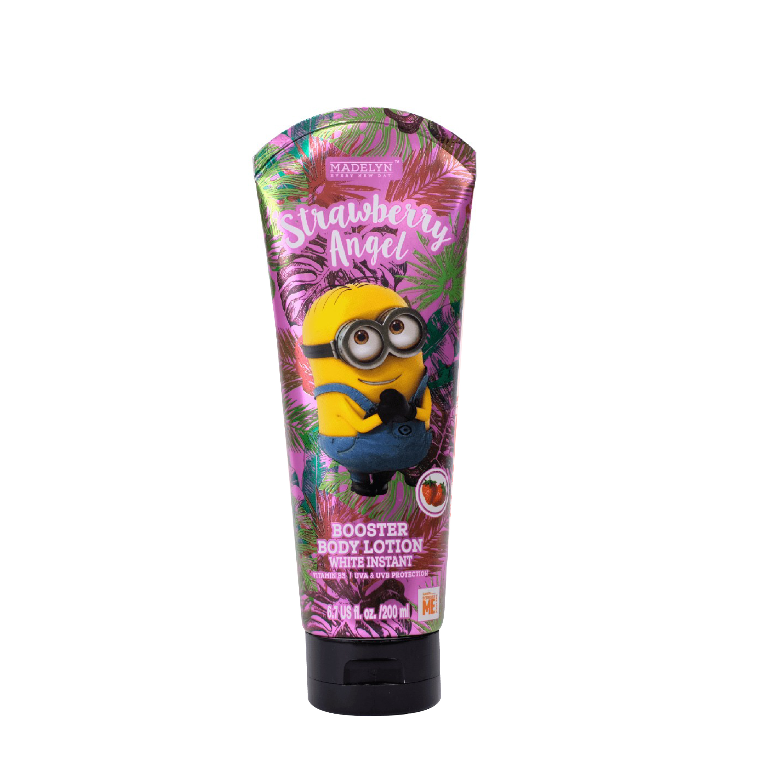 Sữa Dưỡng Thể Trắng Da Hương Dâu Tây (MADELYN MINION BOOSTER BODY LOTION STRAWBERRY ANGEL) 200ml