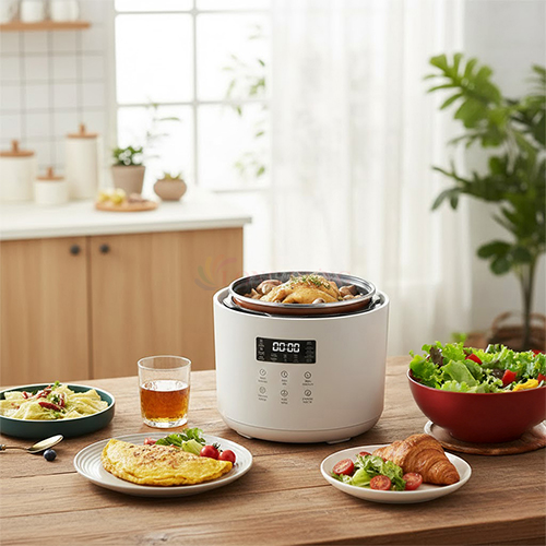 Nồi áp suất Bear 2.5 lít PC-4H25R - Hàng chính hãng