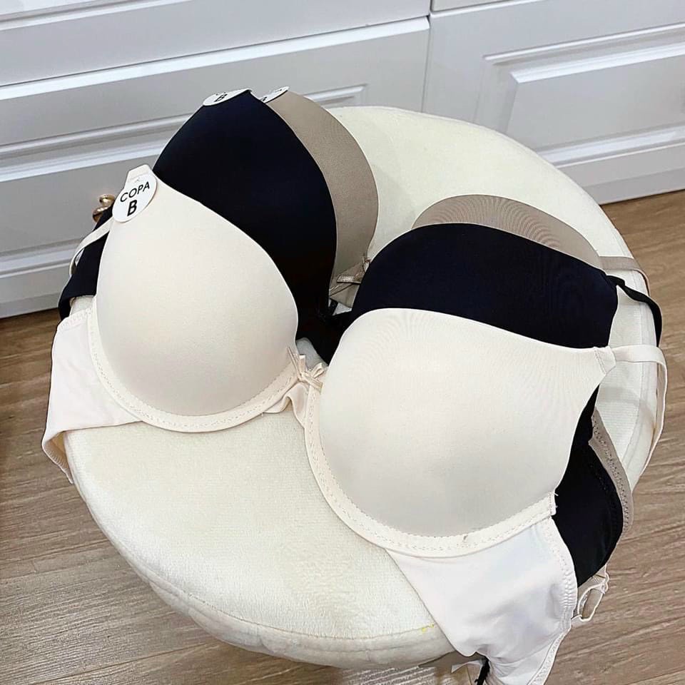 Áo Lót Nữ Su Đúc Trơn Có Gọng Mút Kép Cài Sau Nâng Ngực Copa 7274 – Êm Ái, Ôm Trọn Form