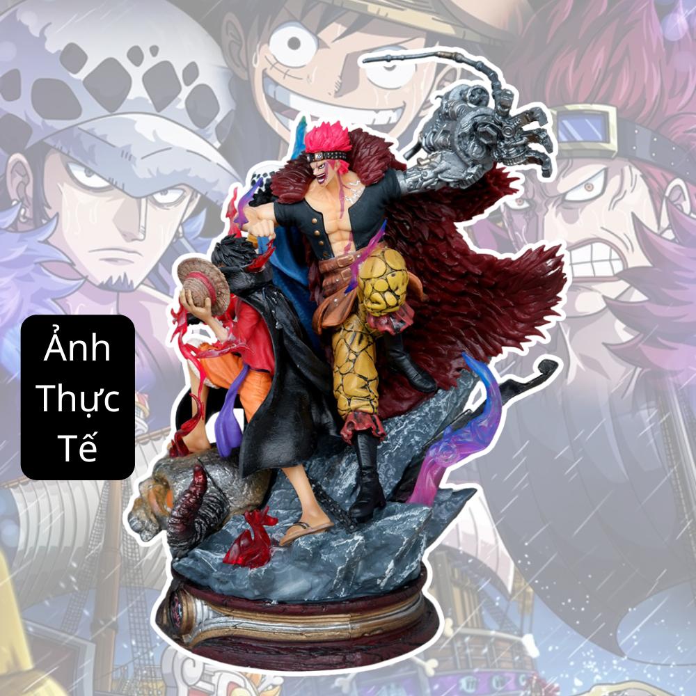 Mô Hình Bộ 3 Siêu Tân Binh 22CM Luffy Law Kid Mô hình One Piece Cao Cấp,Figure Mô Hình Anmie One Piece Luffy Vua Hải Tặc