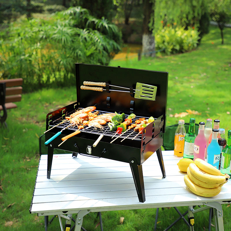 Bếp Nướng Than Hoa - Bếp BBQ Ngoài Trời cắm trại dã ngoại picnic